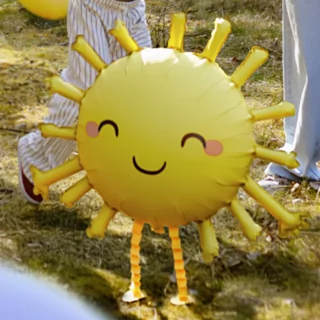 folieballon zonnetje