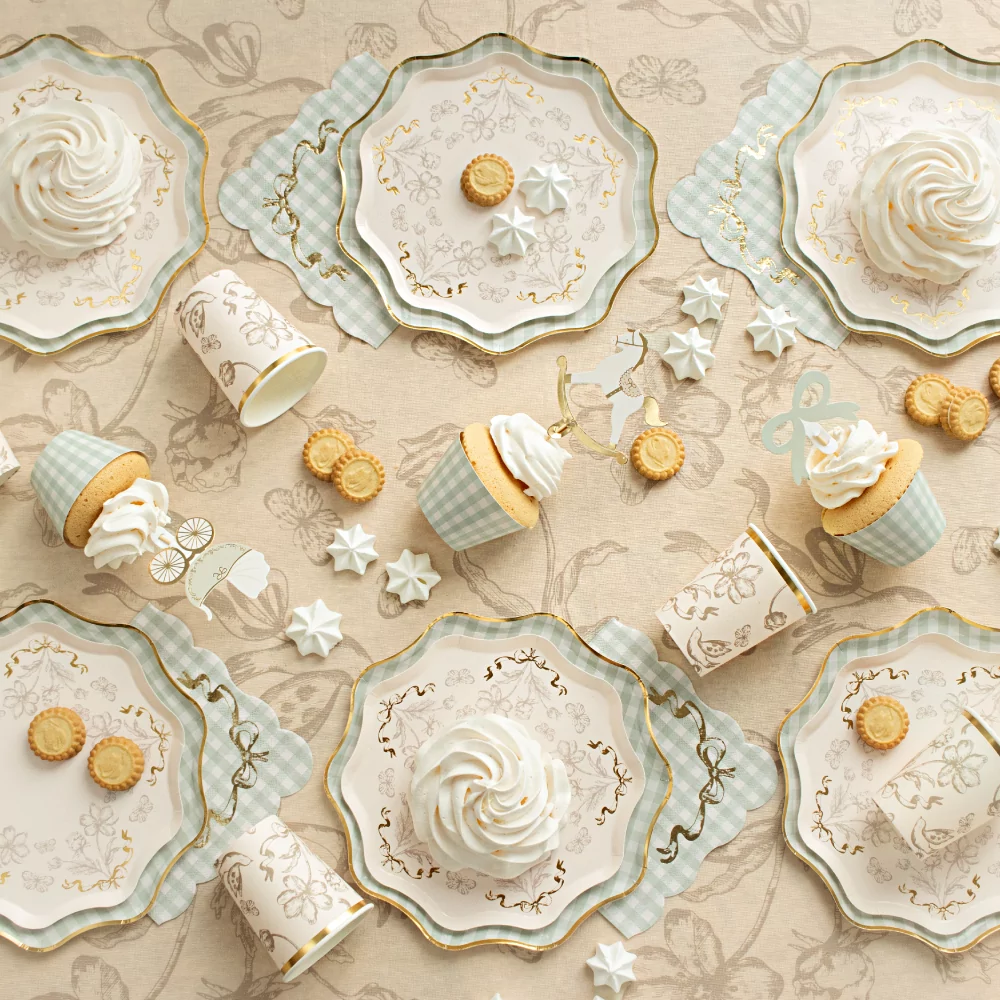 gender neutrale beige babyshower