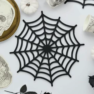 placemats spinnenweb halloween