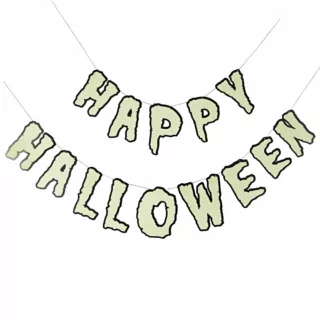slinger happy halloween glow in the dark