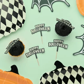 cocktailprikkers glow in the dark happy halloween