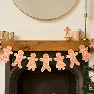 gingerbread poppetjes slinger