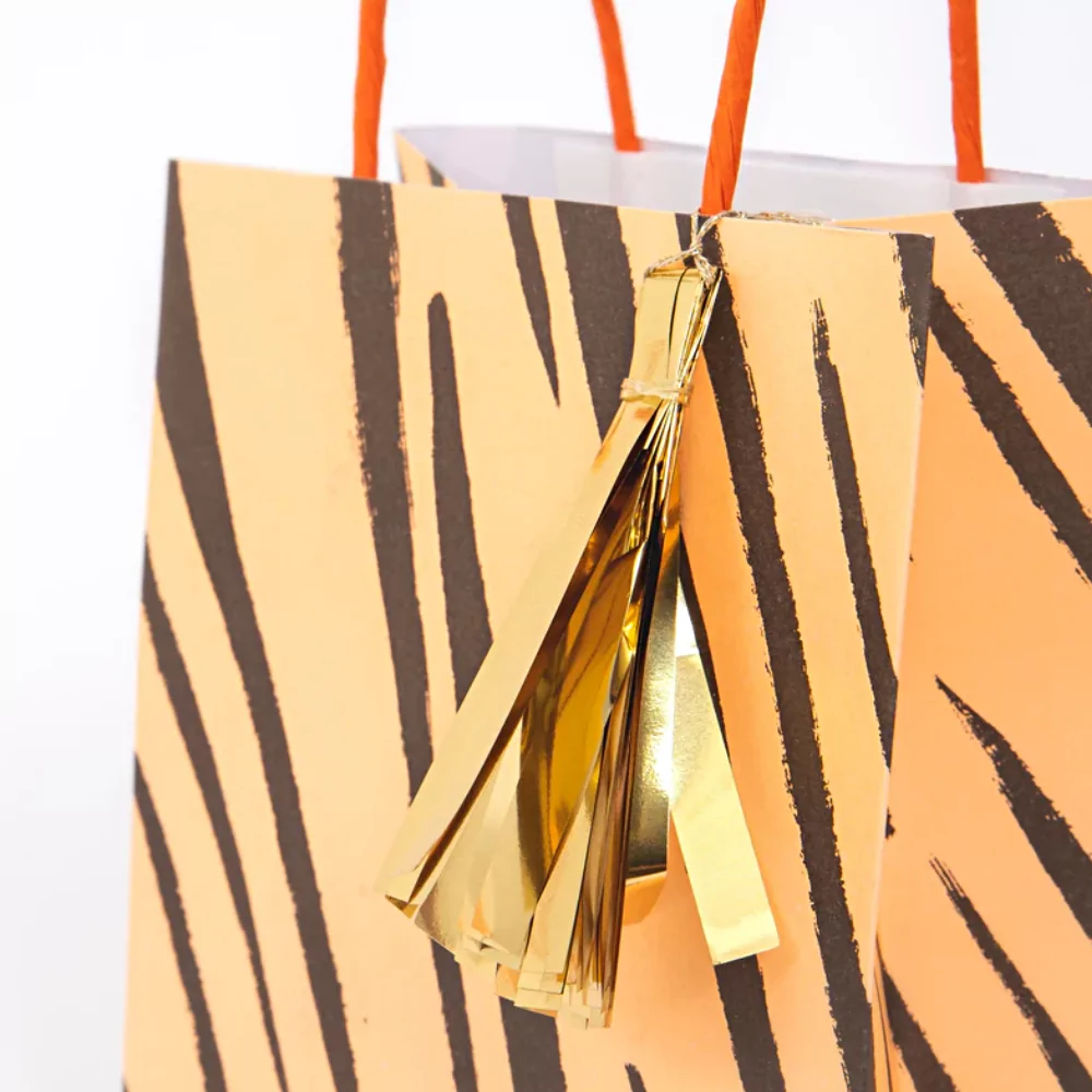 cadeautasjes safari dierenprint