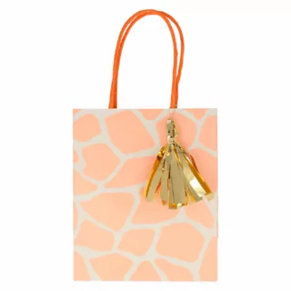 tasje met giraffe print