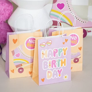 Cadeautasjes Boho - 6 stuks