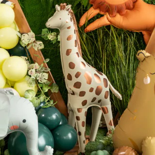 Staande Folieballon - Giraffe