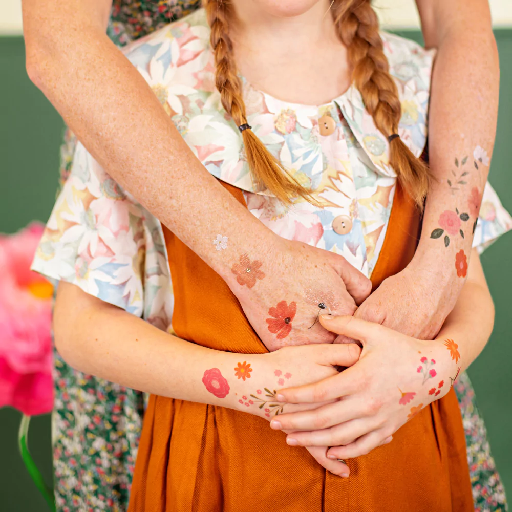 Plak Tattoos - Bloemen - Afbeelding 4
