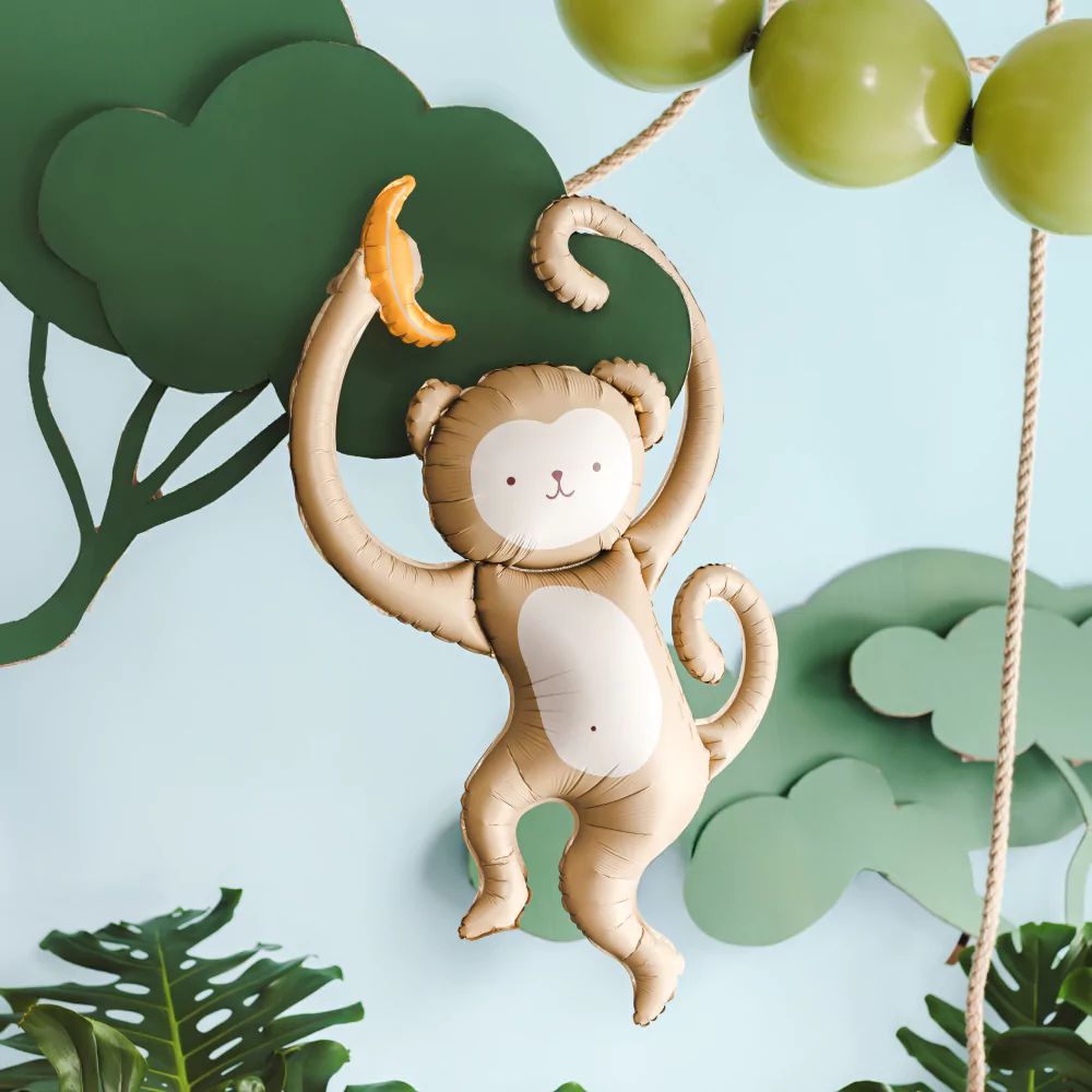 Folieballon Aap - 99 CM