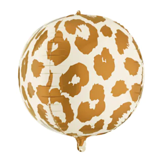 Ronde Folieballon - Cheetah