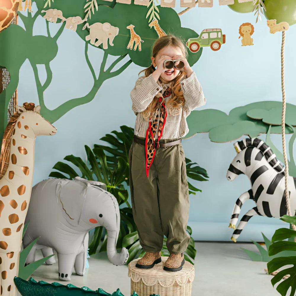 Staande Folieballon Olifant - 91 CM - Afbeelding 4