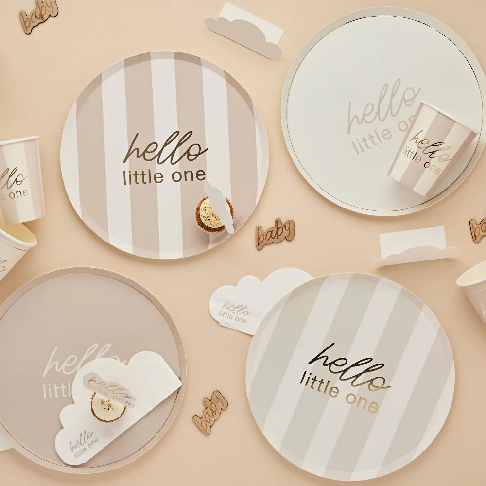Beige Bordjes Gestreept - Hello Little One - Afbeelding 4