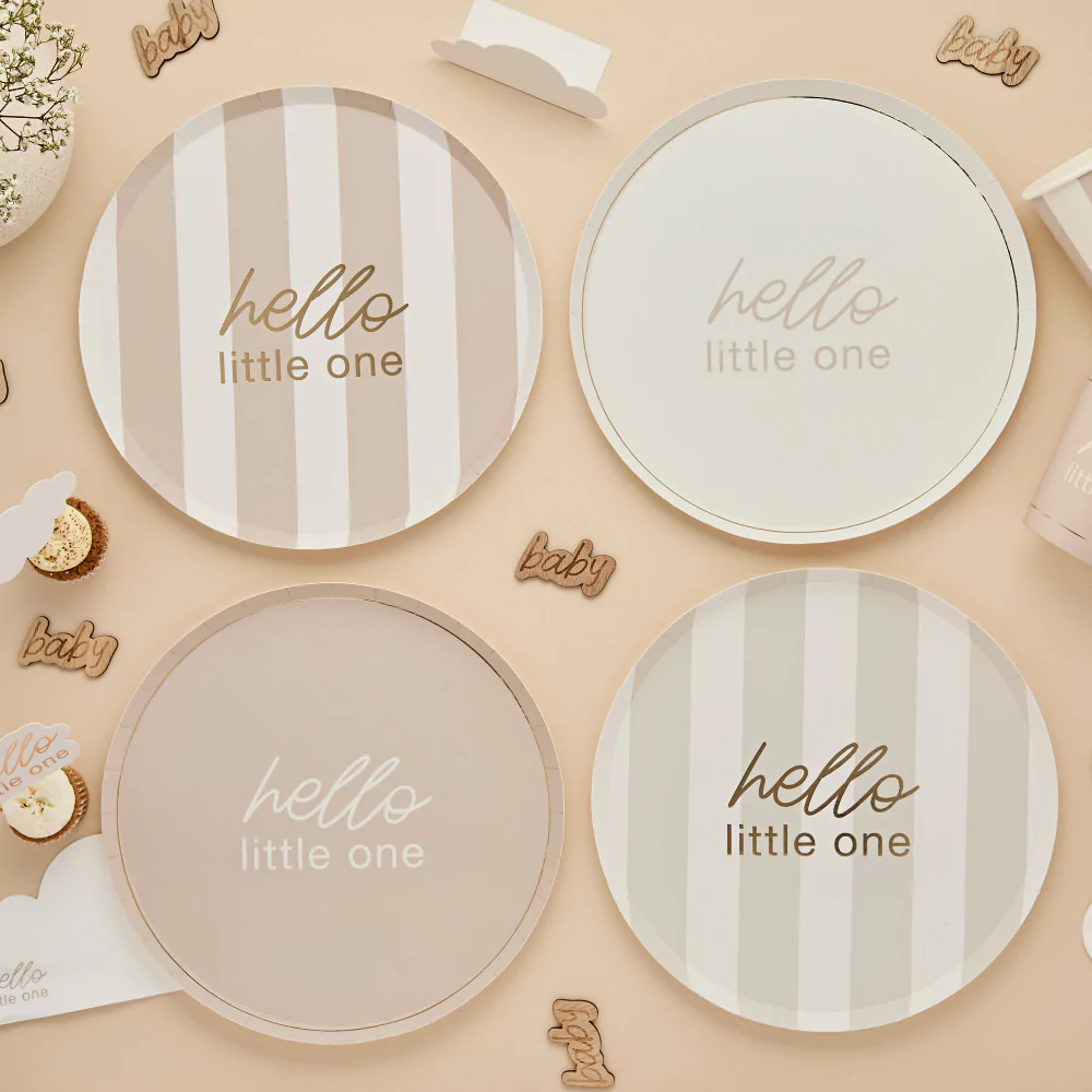 Beige Bordjes Gestreept - Hello Little One - Afbeelding 3