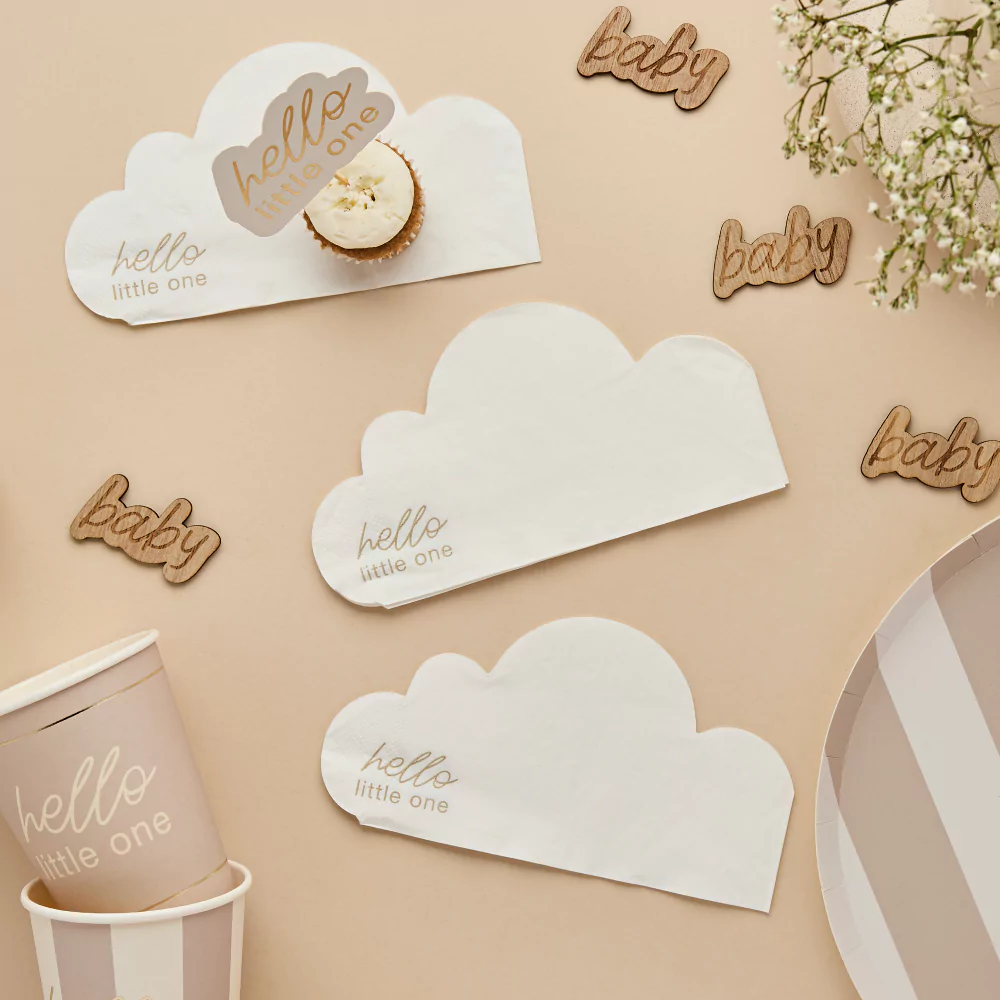 Servetten Wolken - Hello Little One - Afbeelding 3
